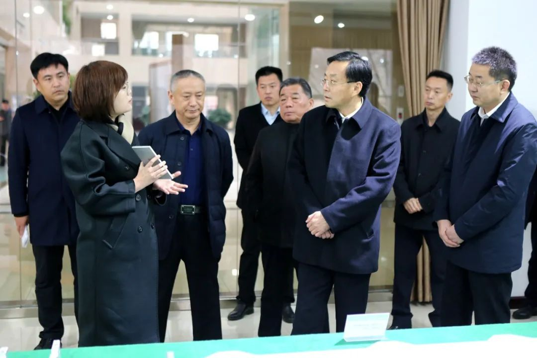 鄒平市委副書記、代市長張謙一行來山東三星集團調(diào)研