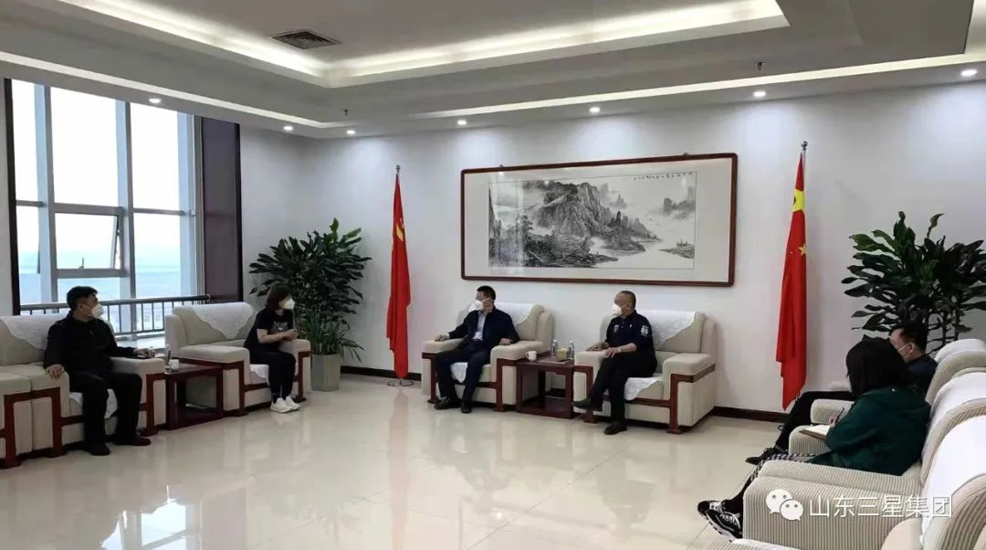 鄒平市委常委、宣傳部長(zhǎng)，副市長(zhǎng)商獻(xiàn)文到山東三星集團(tuán)調(diào)研疫情防控和生產(chǎn)經(jīng)營(yíng)情況