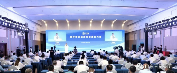 鄒平市企業(yè)家協(xié)會(huì)成立 山東三星集團(tuán)董事長、總裁王亞群當(dāng)選副會(huì)長