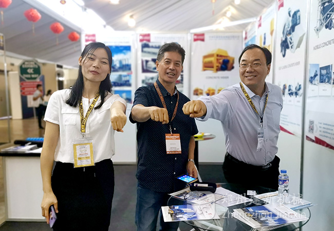 建新機(jī)械混凝土攪拌設(shè)備亮相菲律賓成焦點(diǎn)！