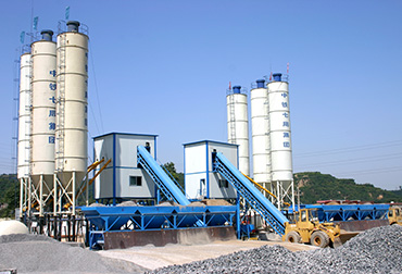 環(huán)保型混凝土攪拌站(圖6) 中鐵七局集團120混凝土攪拌站